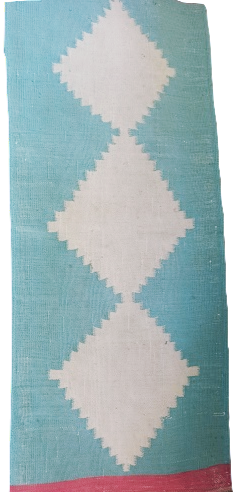 طرح اولیه و بافت قدیمی گلیم محلی پاراتاکی جریره بالای ۳۴ سال